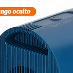 Calefactor de cerámica PTC de 1200 W azul