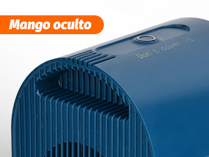 Calefactor de cerámica PTC de 1200 W azul