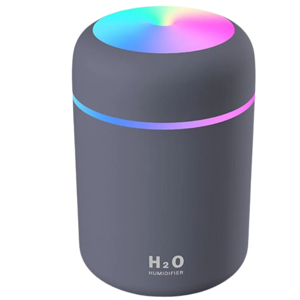 Humidificador LED rosa