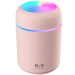 Humidificador LED rosa