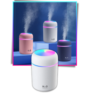 Humidificador LED rosa