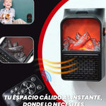 Calefactor chimenea con mando