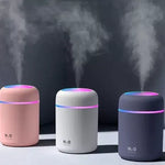 Humidificador LED rosa